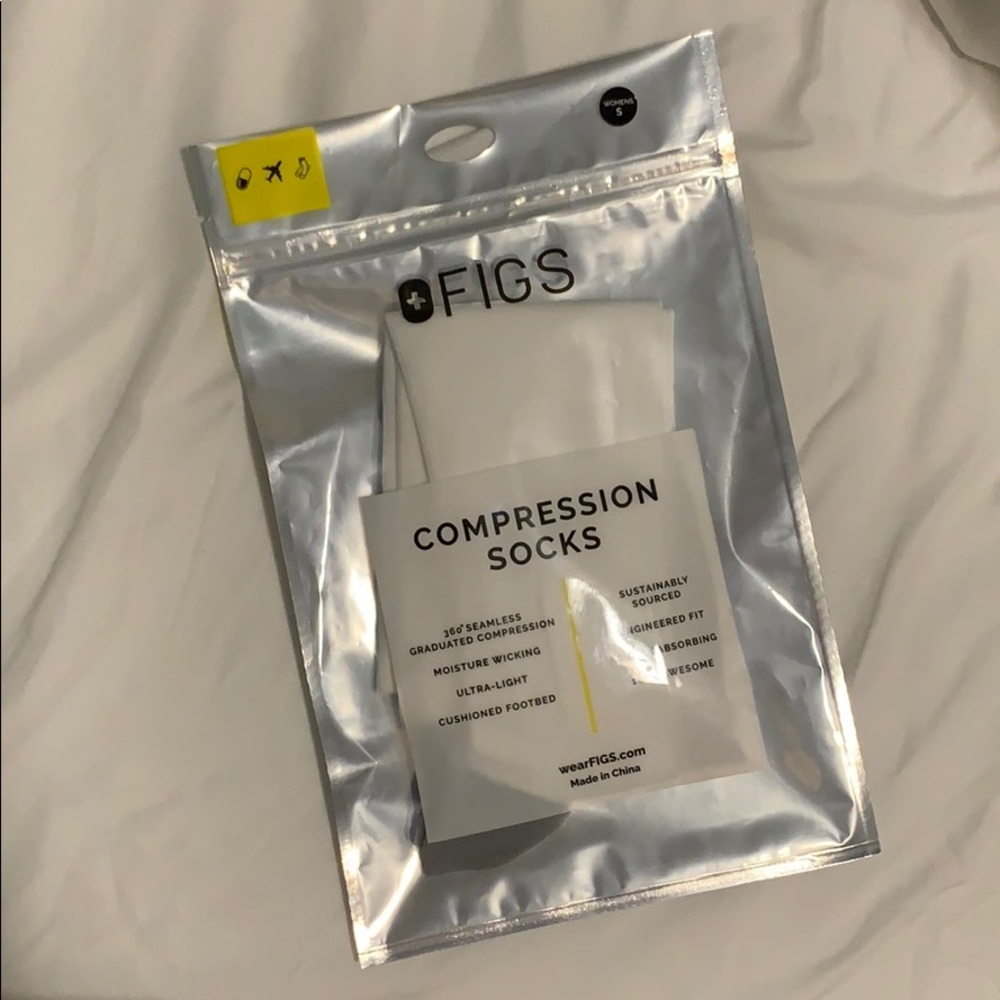 FIGS Compression Socks - White